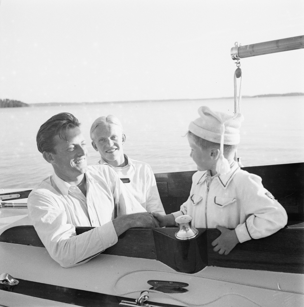 Segling, Uppland, juli 1947