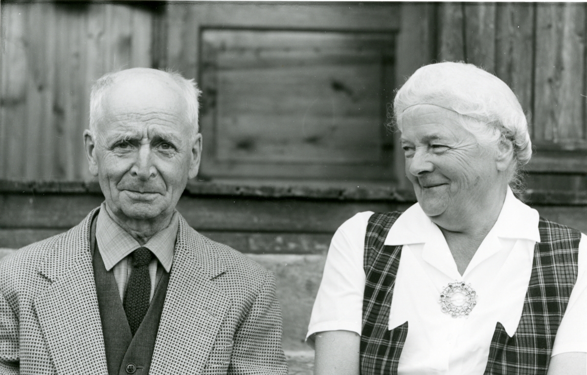 Knut Hermundstad og kona Berit.