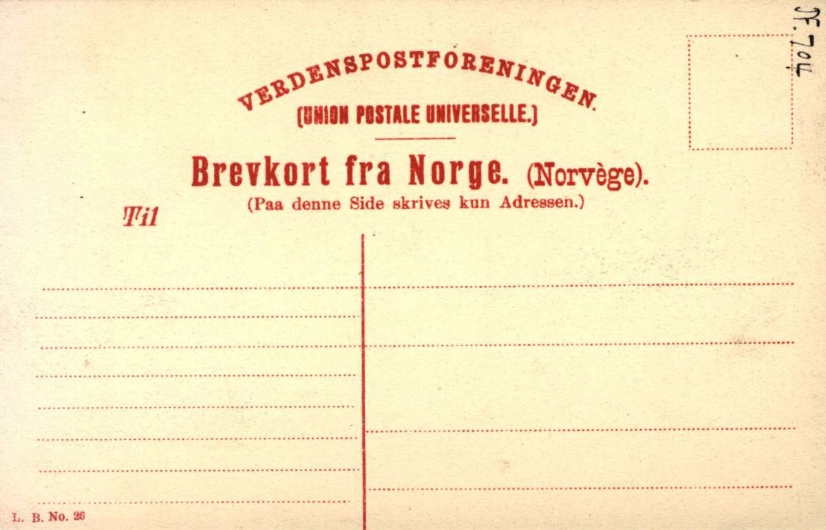 Postkort, Vest-Agder Folkemuseum