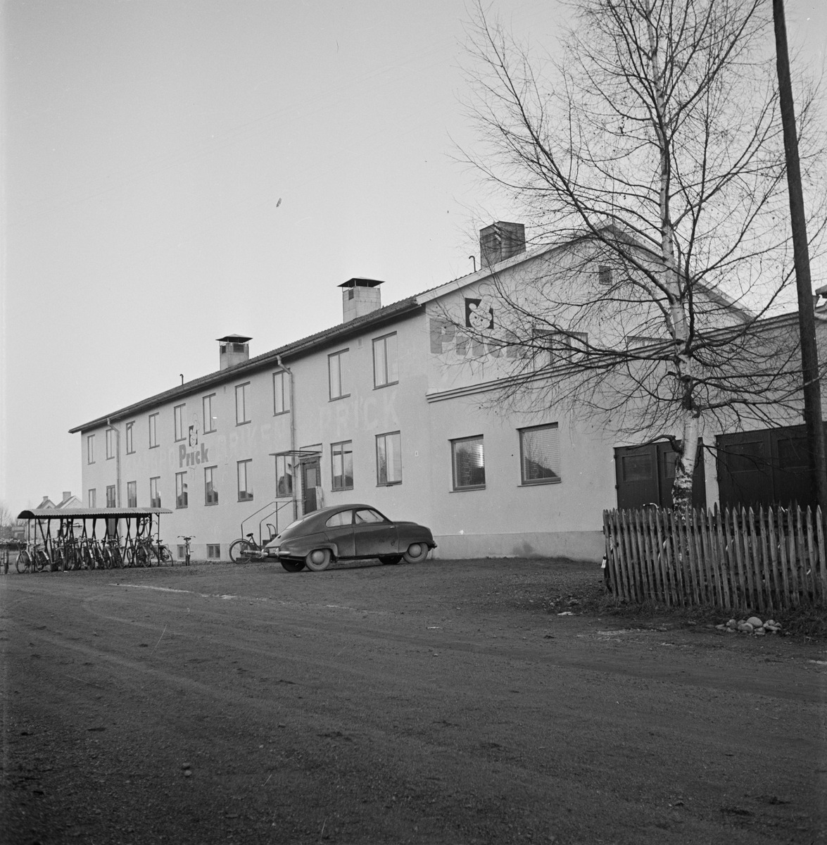 Pricks, fabriken, Tierp, Tolfta socken, Uppland 1953