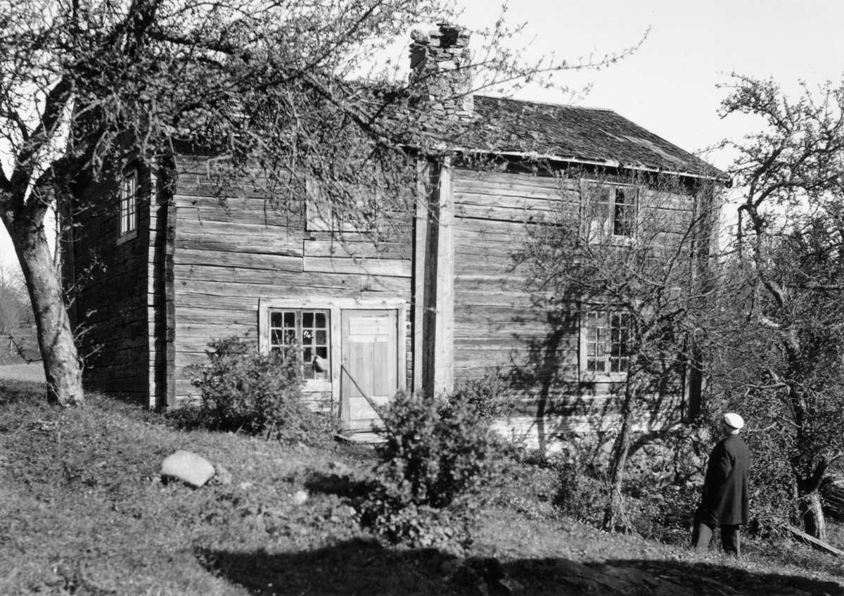 En manbyggnad i Övlandehult, Vetlanda kommun, även använd som magasin.