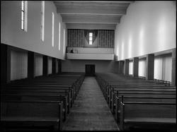 Kirkeinnvielsen av Notodden Kirke 1938. Interiør i kirken, b