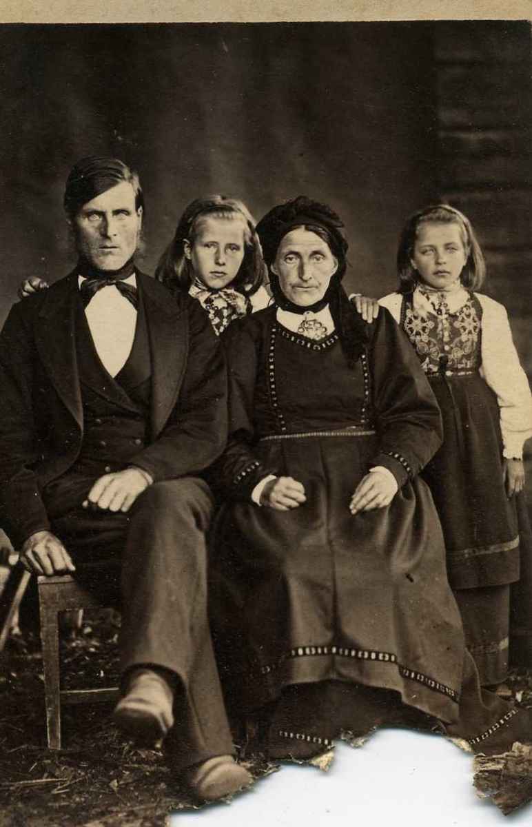 Bjørn Nordgaarden med familie, Seljord