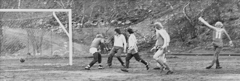 Fotballkamp mellom Sandnessjøen IL og Brønnøysund.