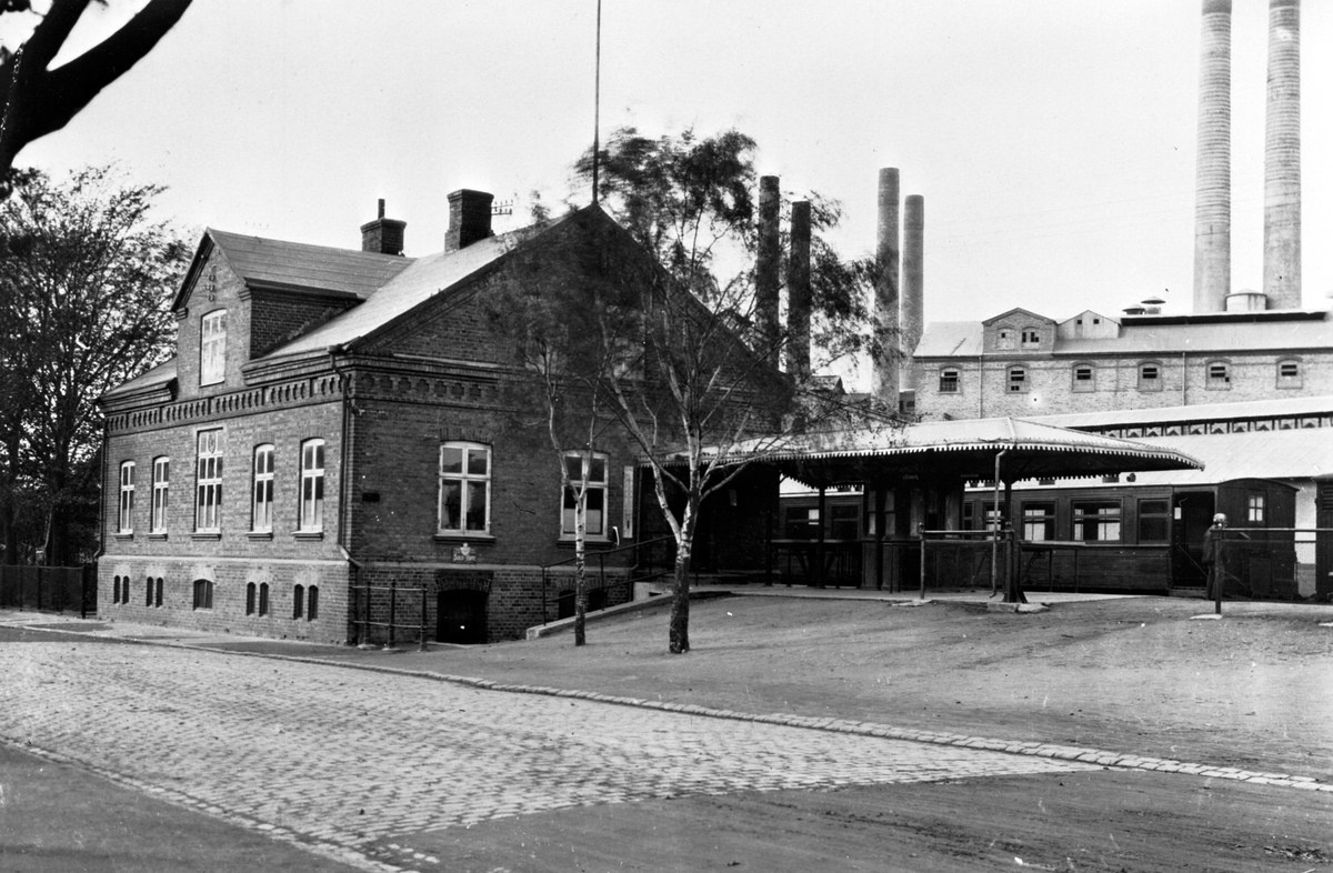 Malmö - Limhamns Järnväg, MLJ,  Limhamn station.
