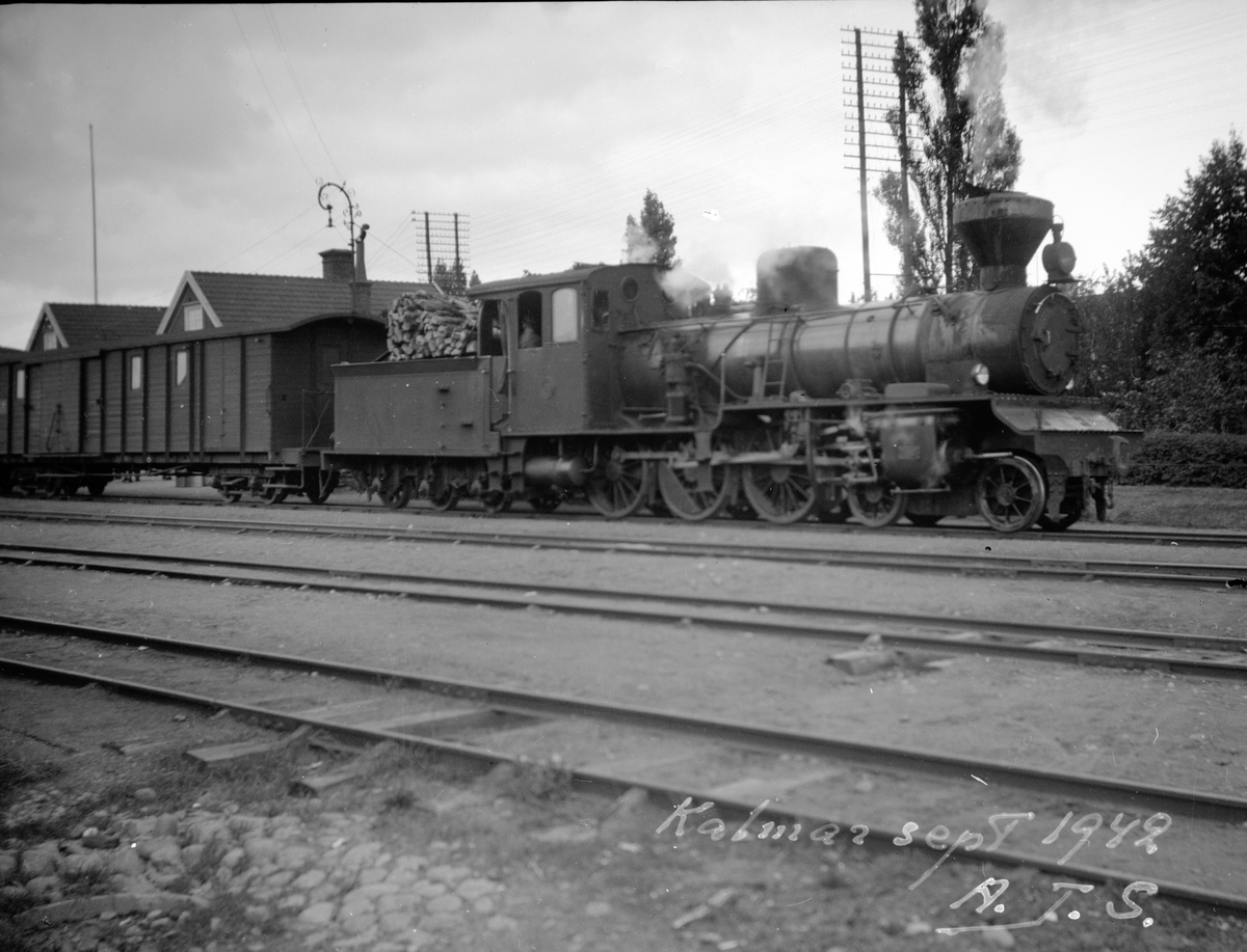 KBJ lok 20. Kalmar - Berga Järnväg. - Järnvägsmuseet / DigitaltMuseum