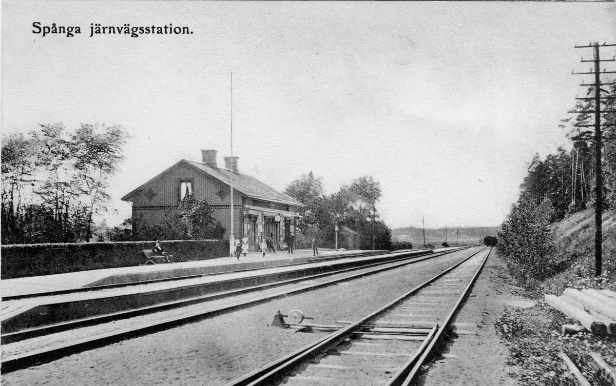 Järnvägsstation i Spånga