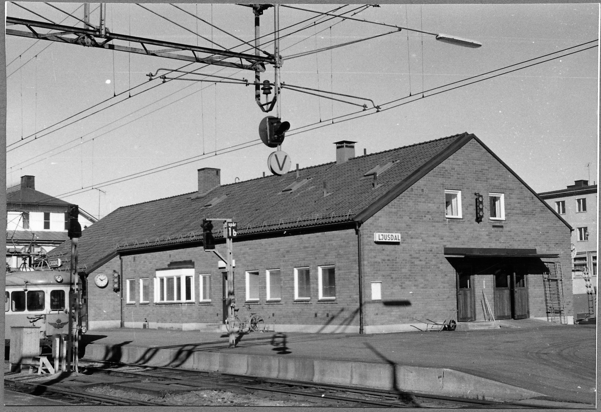 Ljusdal Järnvägsstation.