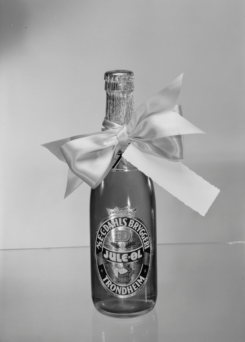 Juleølflaske fra E.C. Dahls Bryggeri