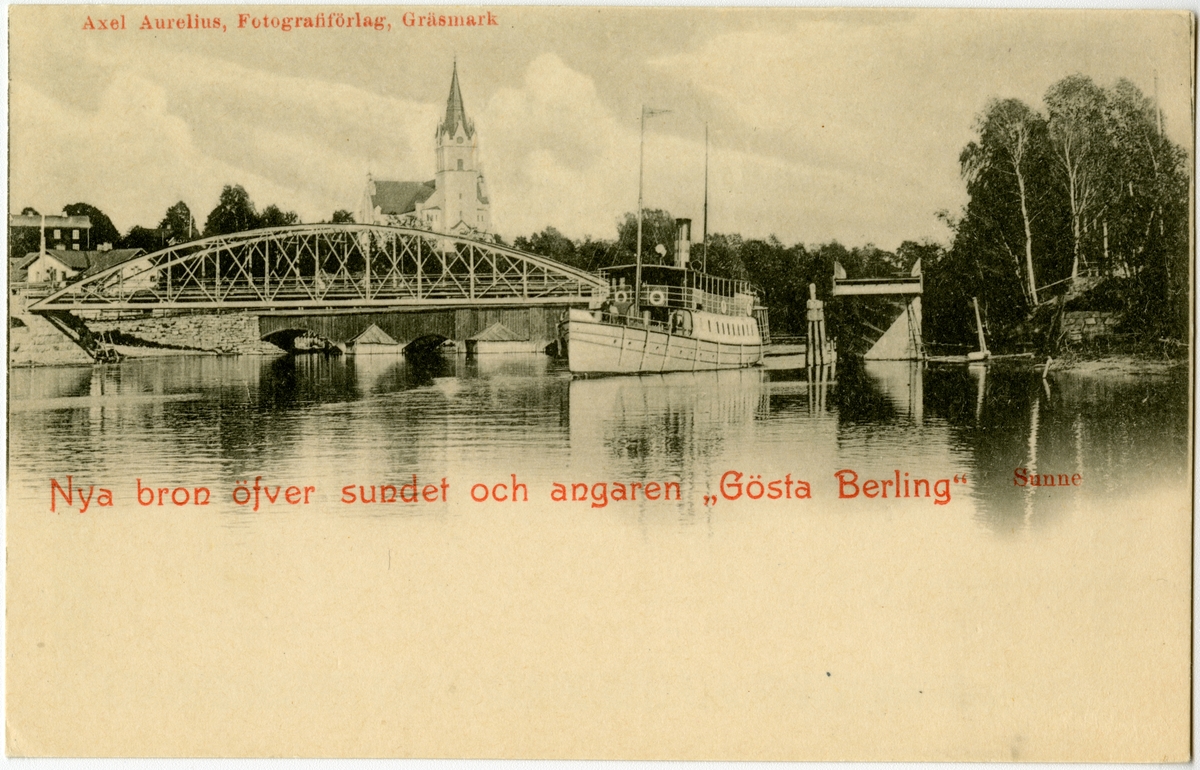 Turistångaren Gösta Berling föddes 1900 och togs ur bruk och skrotades 1940.