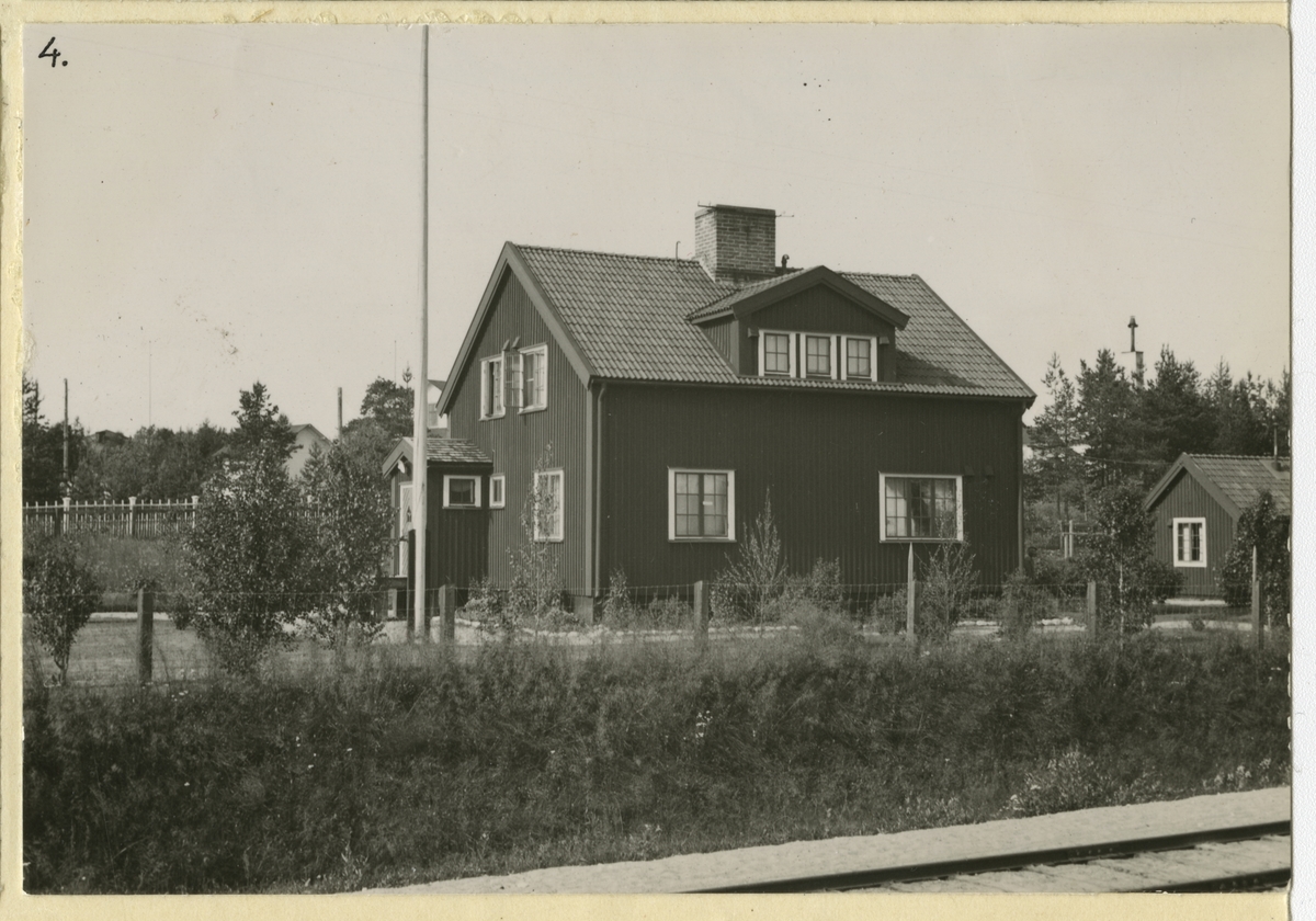 Banvaktstuga i Jokkmokk, byggd 1933.