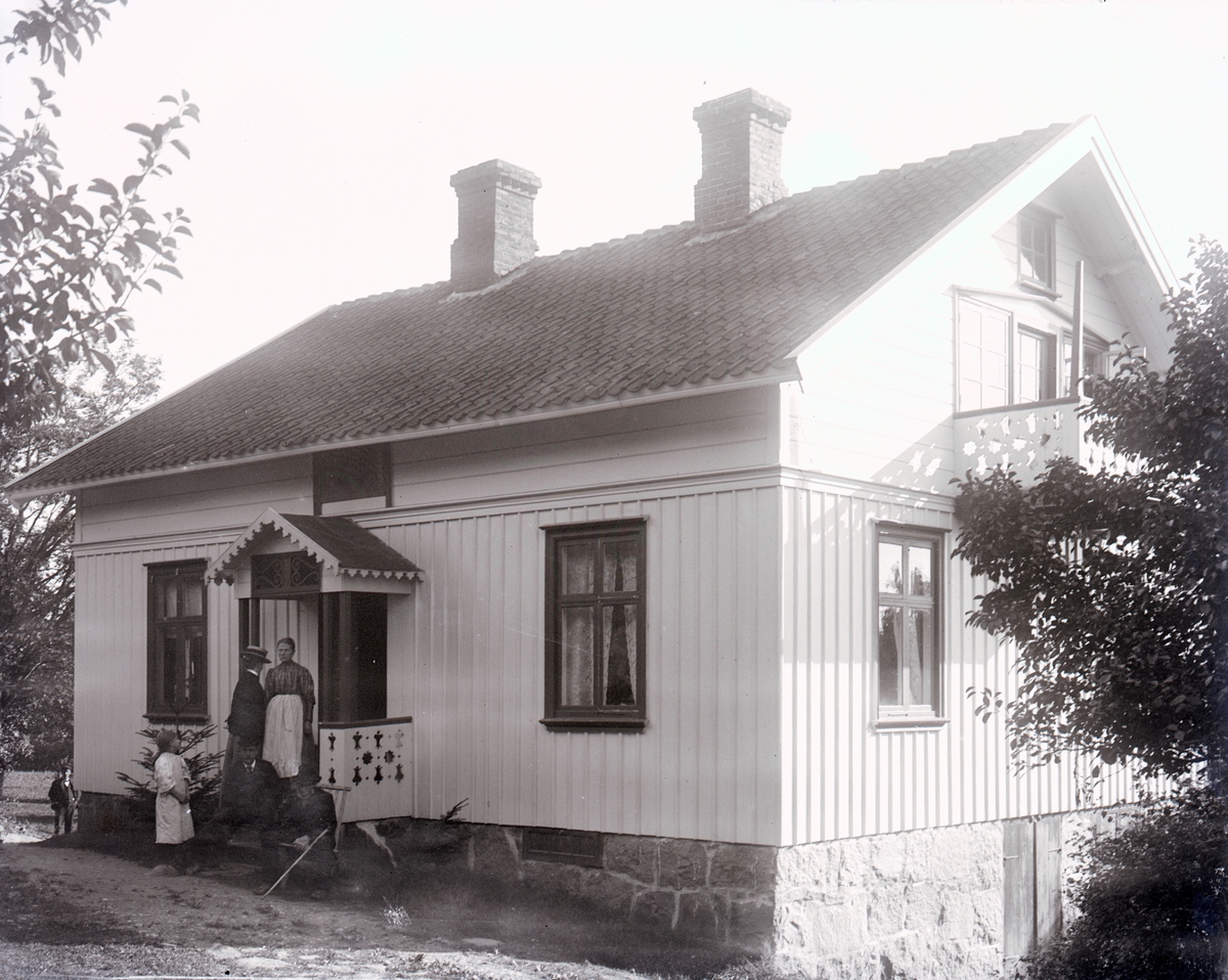 Enligt text som medföljde bilden: "Flatön 1908".