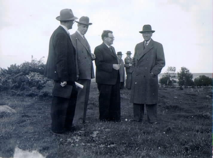 Riksantikvariens besök 1952.