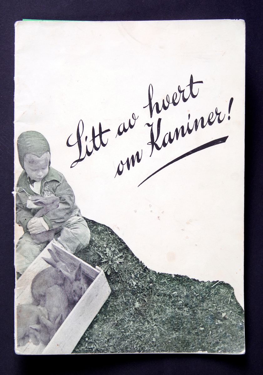 Stiftet rygg. Trykt i Bergen 1942. Utgitt av A/S Rieber & Co. 
Rablet på bakomslaget.