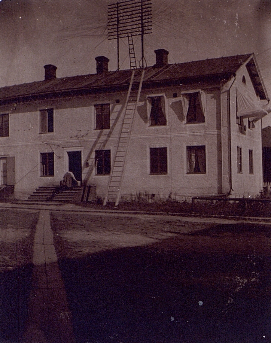 Norra Sverige telefonnät och stationer omkr.1900. Telegrafstationen i Skellefteå.