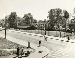 Hallen-tomta ved Chr. Michelsens gate. 1959