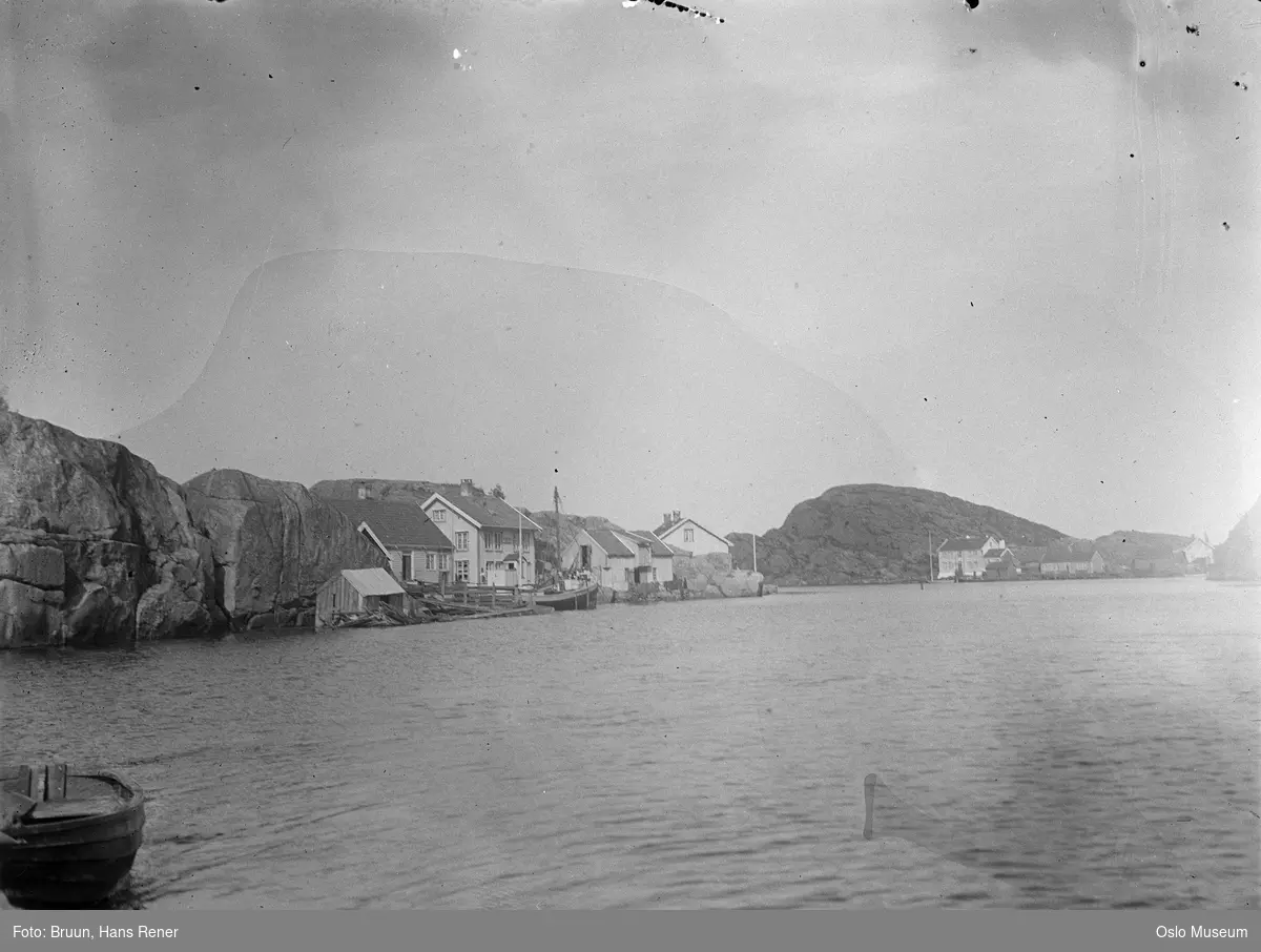 fjord, svaberg, bebyggelse
