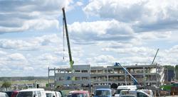 Bygging av parkeringshus ved  terminalbygg på Moss lufthavn,