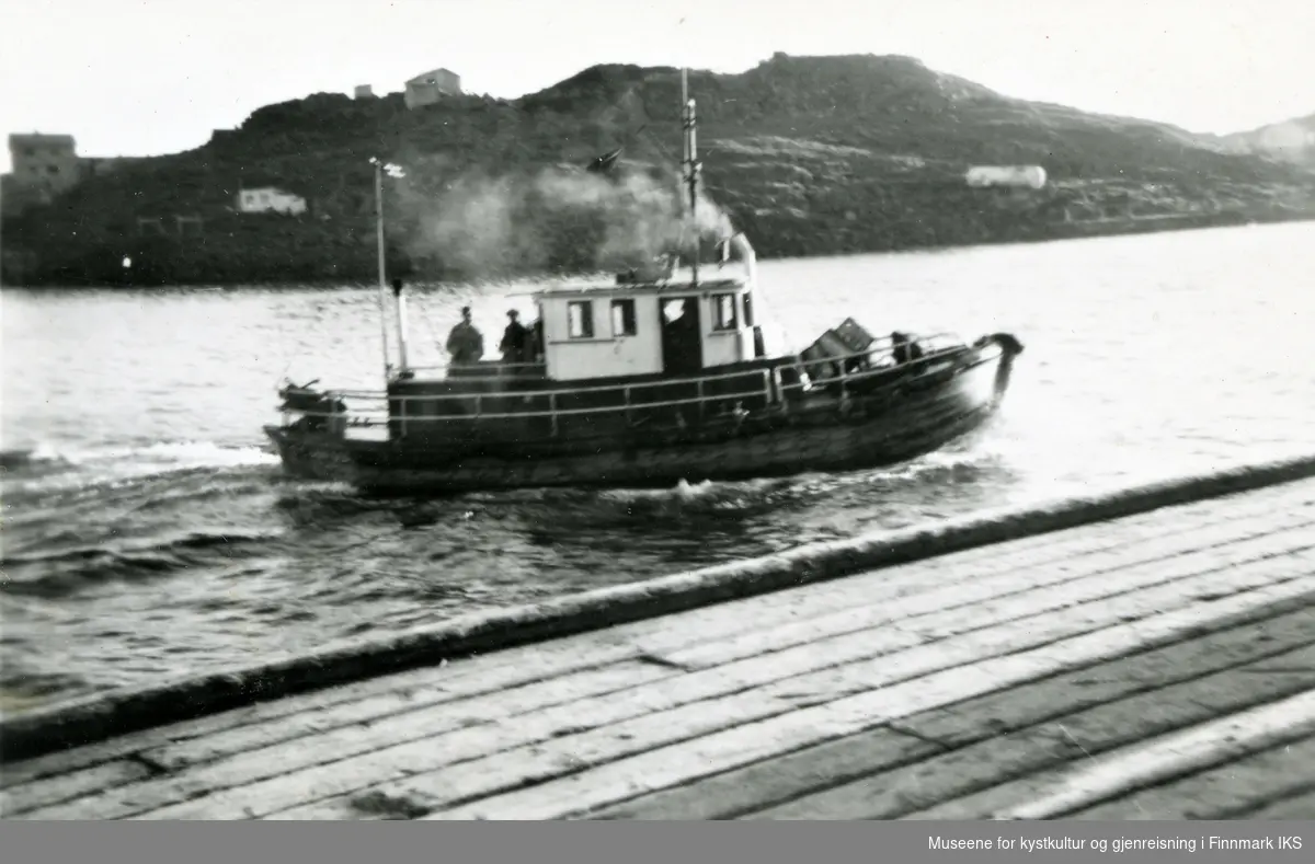 Losbåten i Honningsvåg. Den ble bygd i 1947.