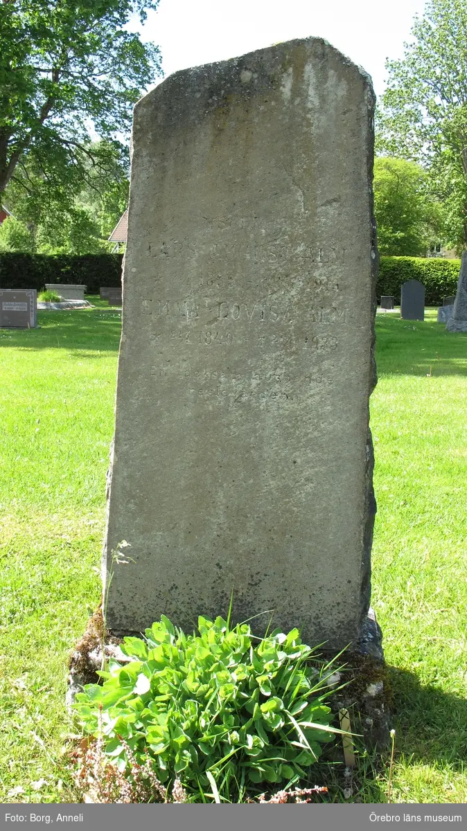 Hjortkvarn kyrkogård, Inventering av  kulturhistoriskt värdefulla gravvårdar 2011-2012, Kvarter D.