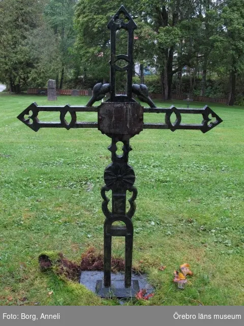 Gravvårdar av gjutjärn, Inventering av kulturhistoriskt värdefulla gravvårdar 2015-2016, Ramsbergs kyrkogård.