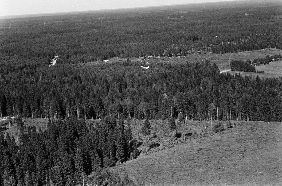 Brandflyg över Uppland, 1965