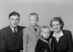 Magnus Svendsen med familie