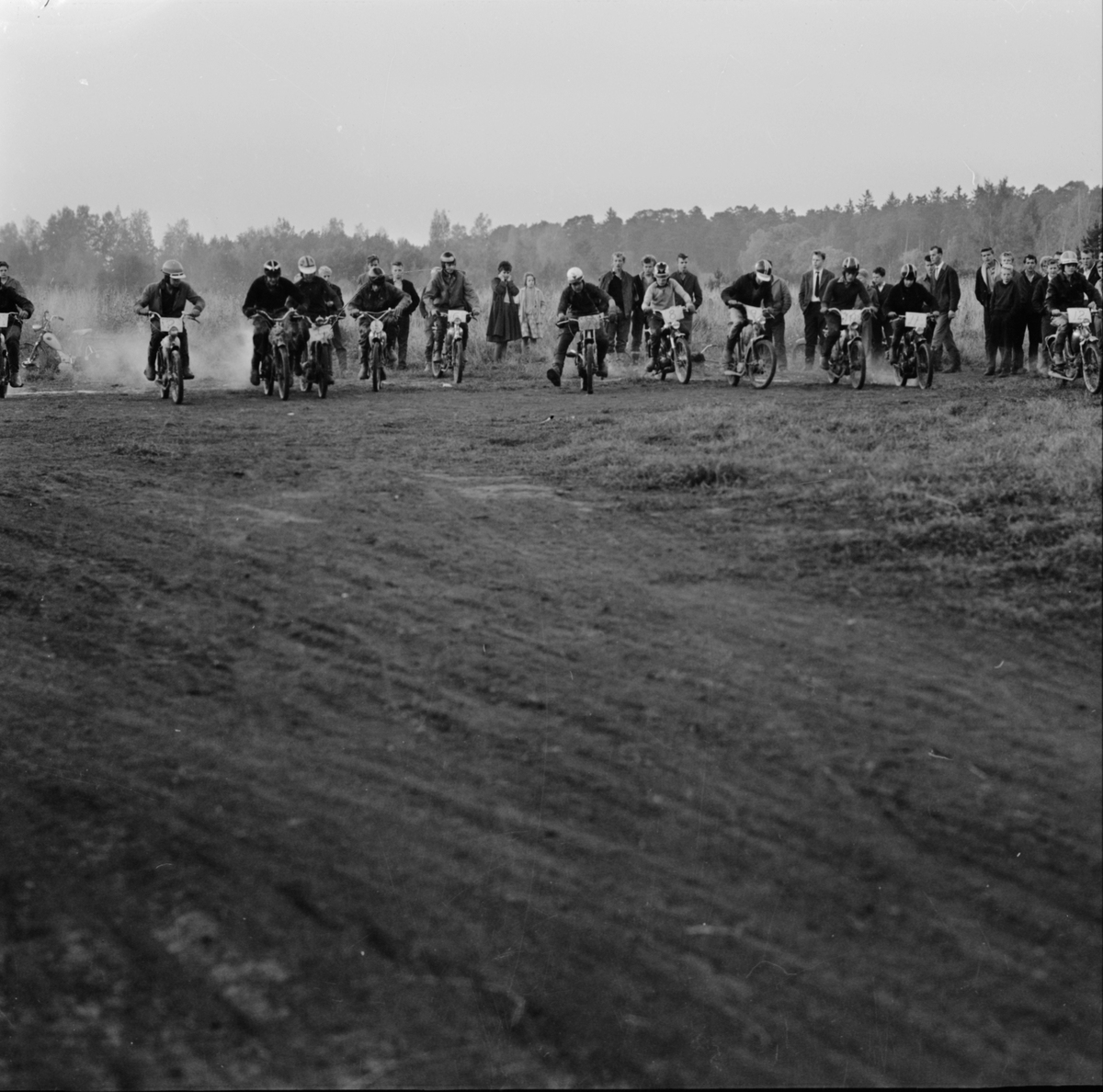 Mopedtävling, Uppsala 1961