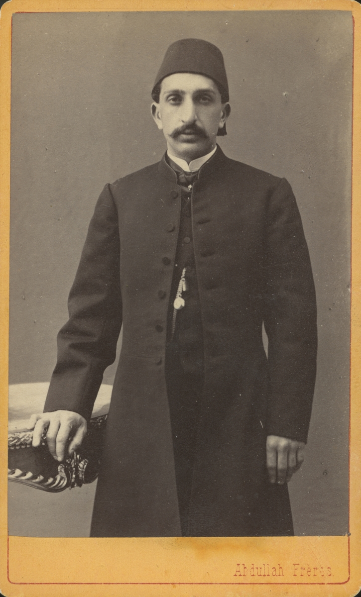 Sultan Abdul Hamid II av Osmanska riket. - Länsmuseet Gävleborg / DigitaltMuseum