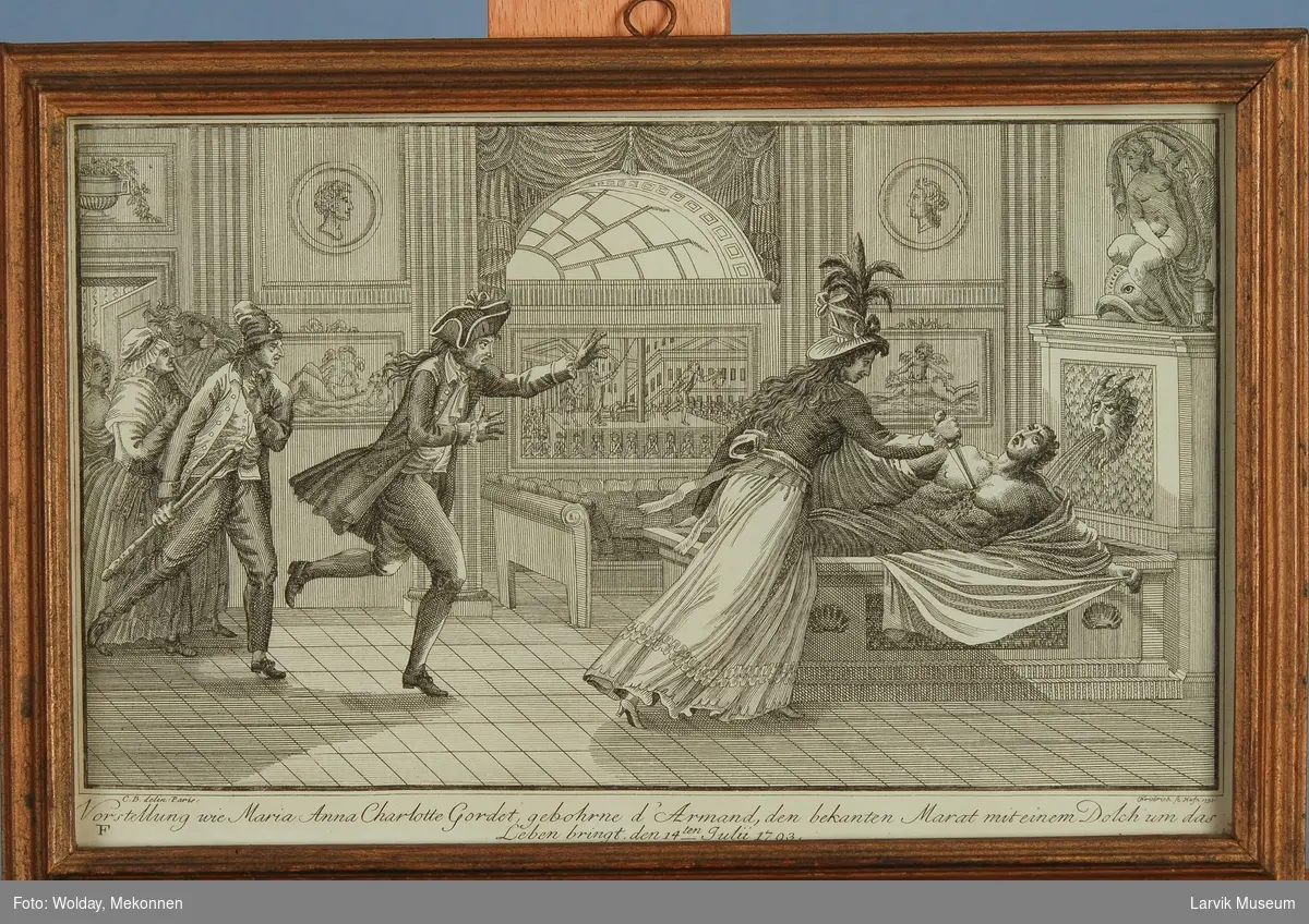 mordet på Marat, 15. juli 1793