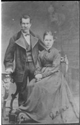 Ektepar. Engebret Andresen med hustru Kristine (f. Amundsen)