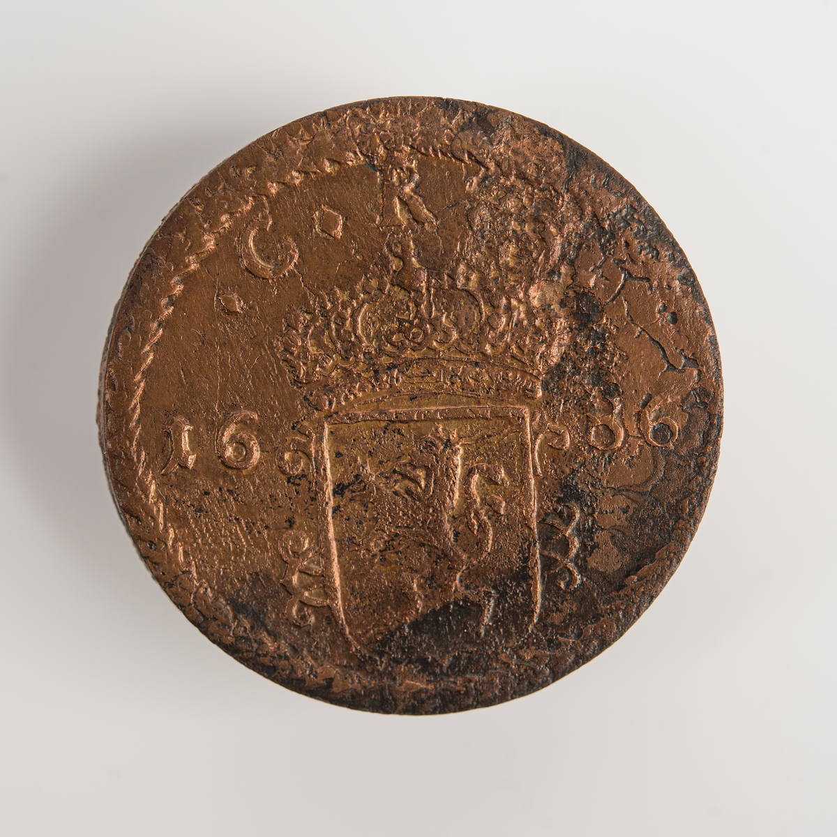 Avesta, 1 öre silvermynt 1685