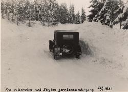 1928 modell Overland Whippet - Snerydding i Oppland 1930-193