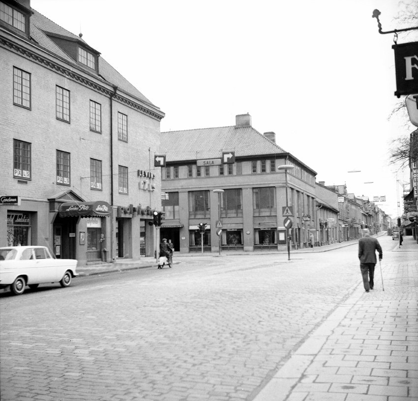Korsningen Stora gatan/Kopparbergsvägen, Västerås.