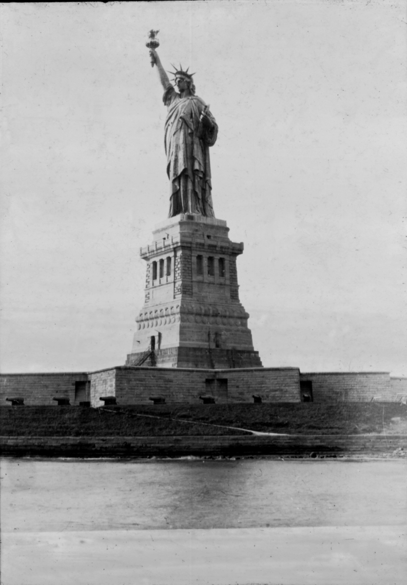 Statue of Liberty på Liberty Island i New York, USA.