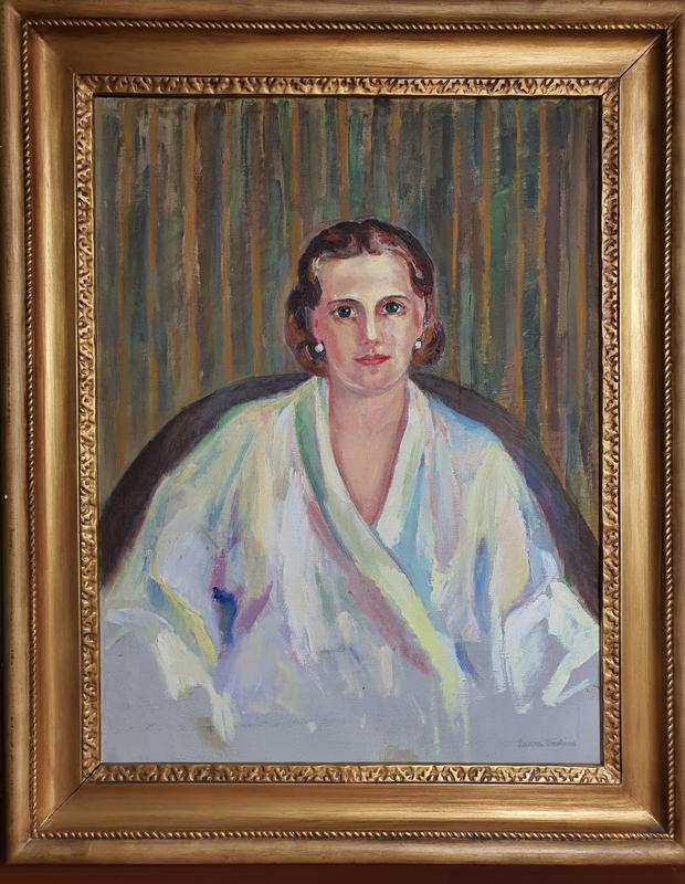 Painting of Kirsten Flagstad by Laura Hovland.