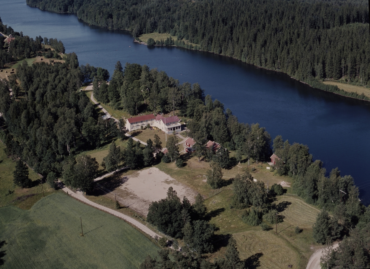 Flygfoto över Solgården i Bor, Jönköpings kommun.  124/1971