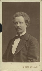 Doktor Robert Bäcklin, 1880.