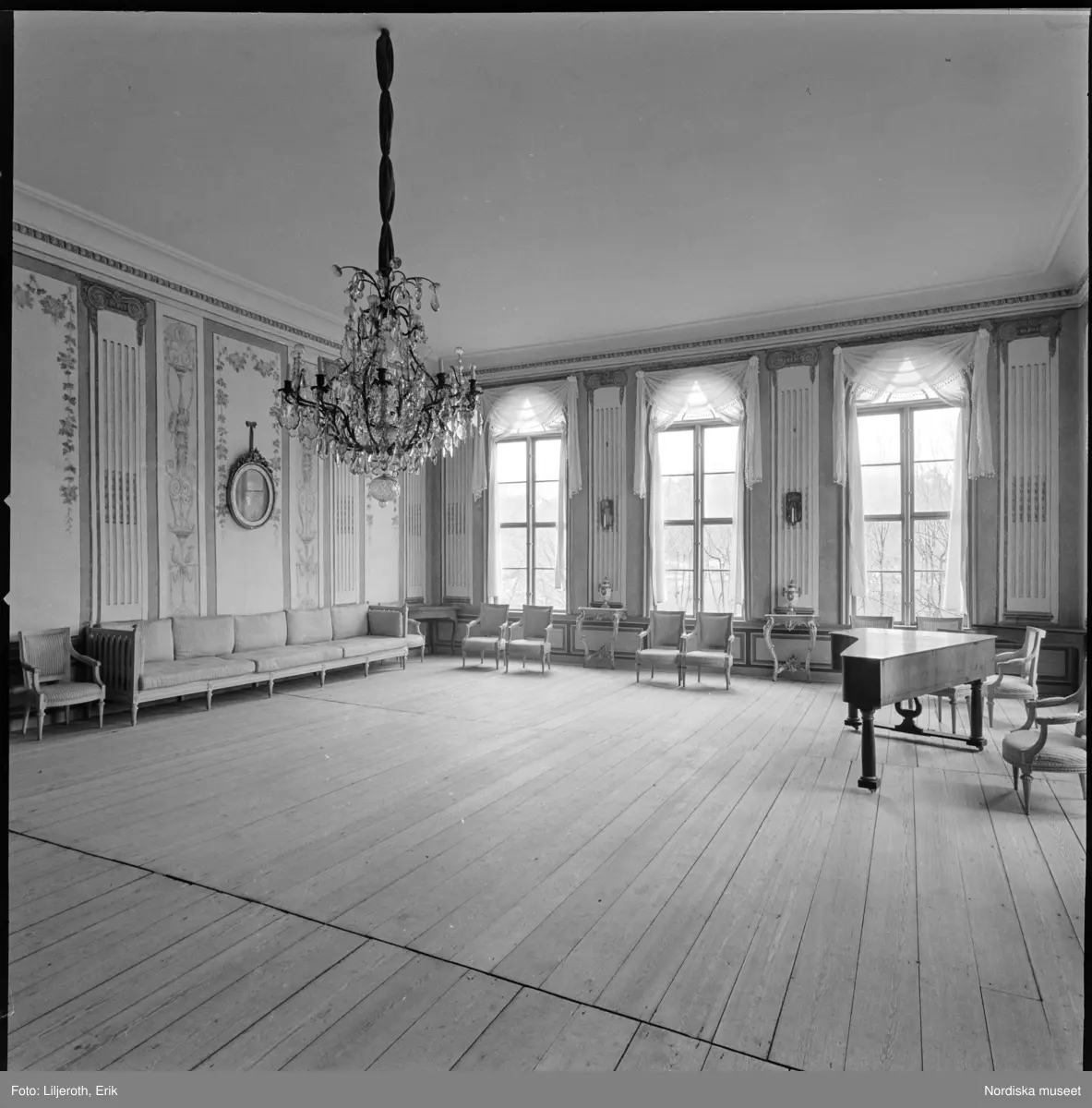 Svindersvik, herrgård, interiör, Nacka, Södermanland. - Nordiska museet ...