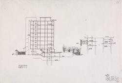 Paris. Norges hus [Snitt]