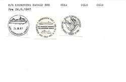 Stempelkatalog  Oslo, Reiseavdelingen, Oslo