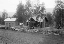 Kort: 31.05.1908. Nord-Fron, Vinstra. Byggmester Haugens hus