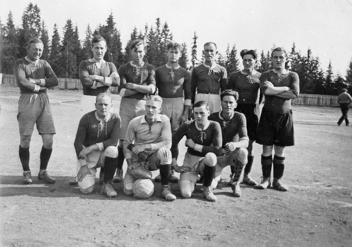 Første kretsmesterskap i klasse B. Kråkstad A-lag.