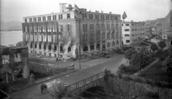 Molde i Ruiner..Konfeksjonsfabrikken i ruiner og under gjeno