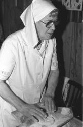 Olsok på Romsdalsmuseet 1986..Matlaging på Romsdalsmuseet..(