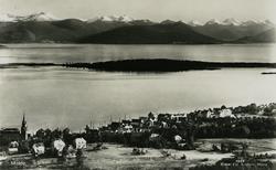 Molde by sett fra nord.