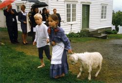 Bjørnsonfestivalen på Nesset prestegård i1996..Under foresti