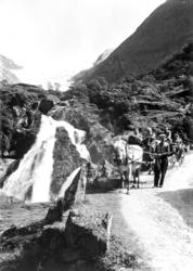 OLDERDALEN, BRIKSDALSBREEN. NORDFJORD. POSTKORT. FOTO, NORMA