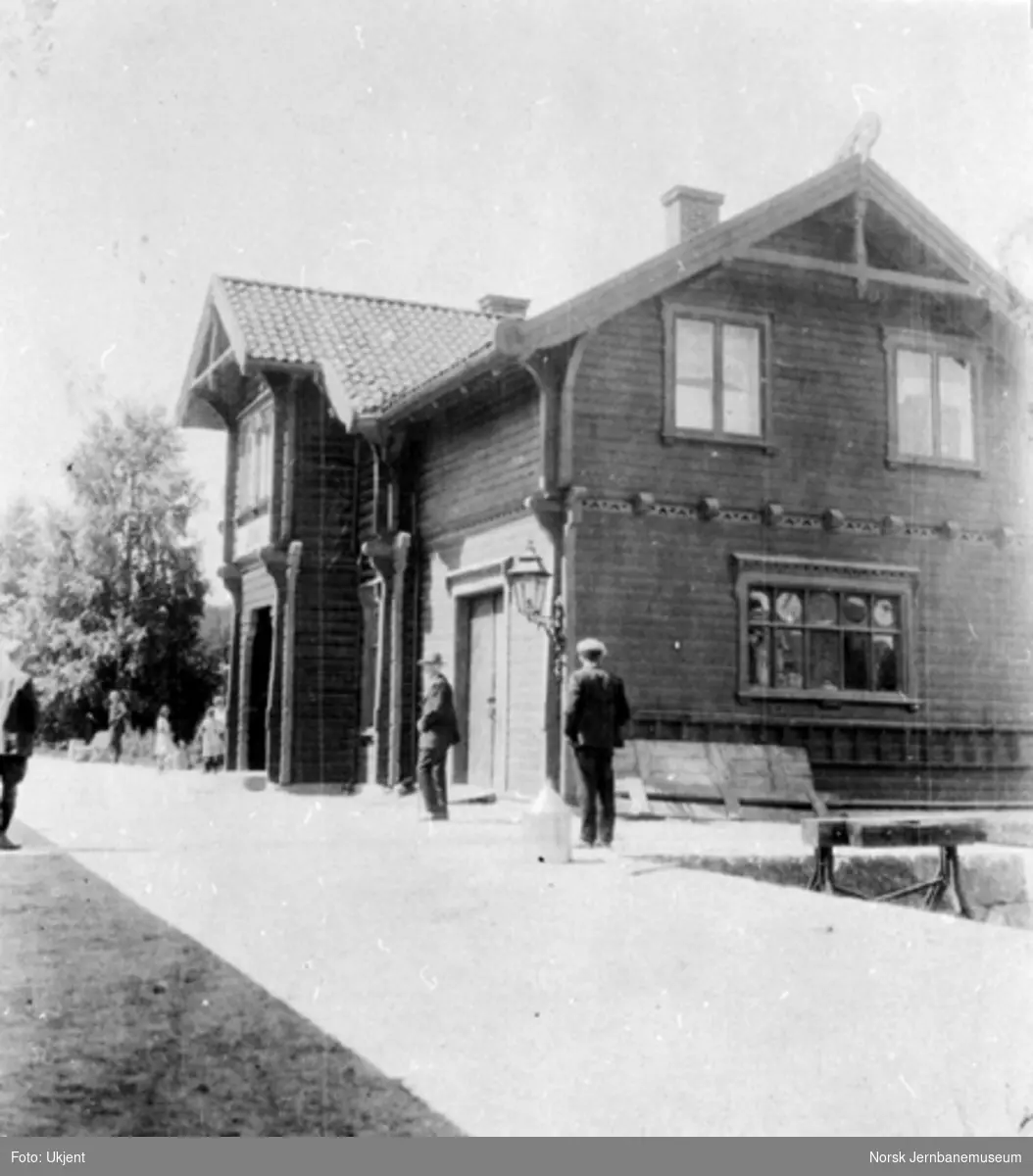 Stasjonsbygningen på Hornnes