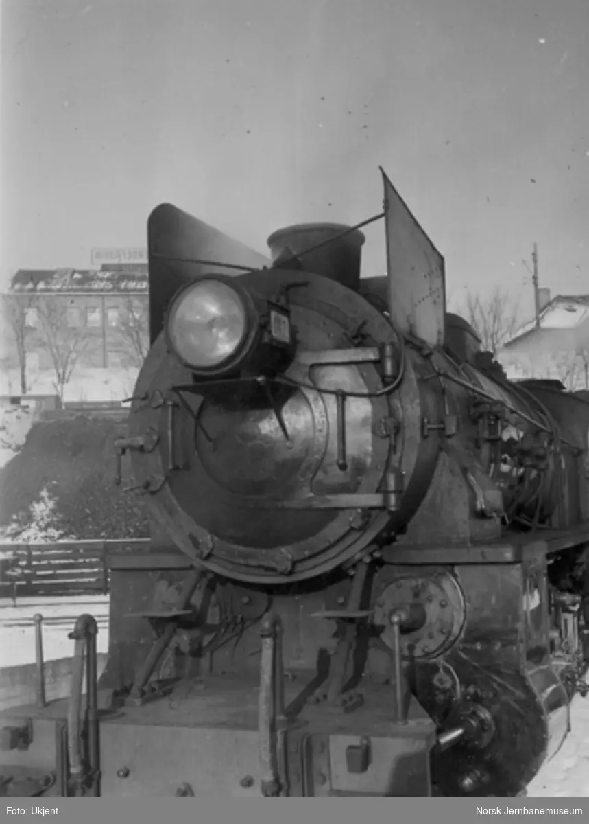 Røykskjermer på damplokomotiv nr. 447